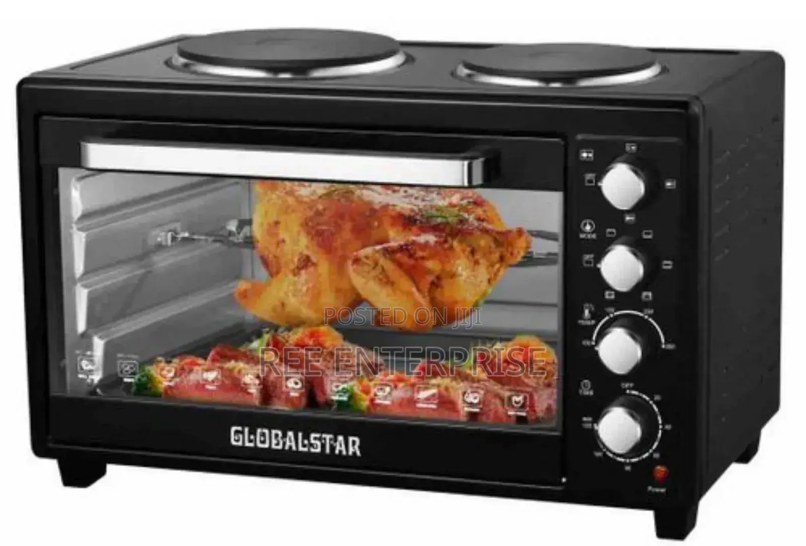 Latest 38 Litres Globalstar Oven and Double Hot Plate
