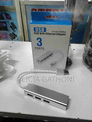 Usb 3.0 Hub With Ethernet Adapter