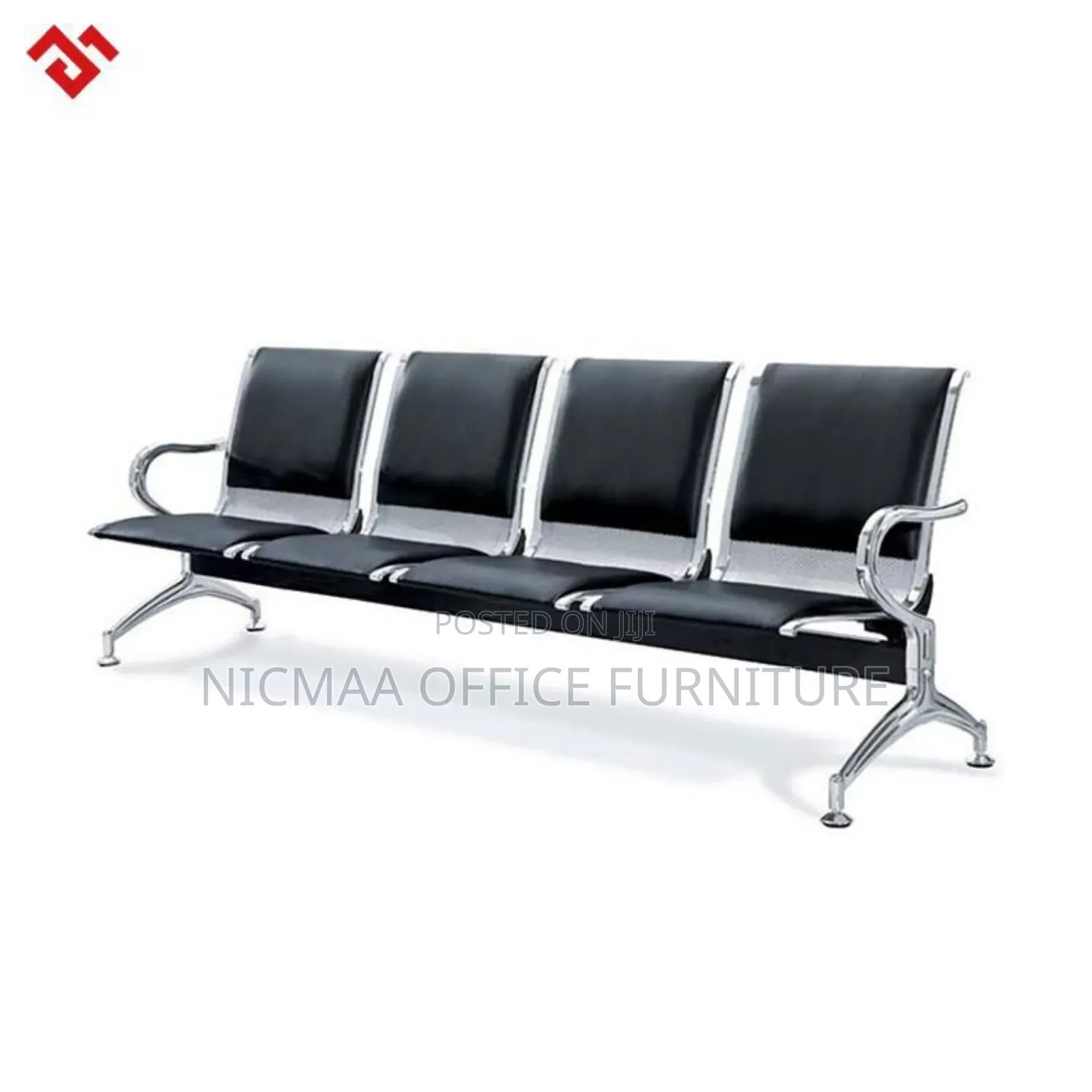 4-Seater Lobby Reception Bench