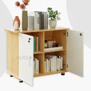 Cabinets:2-Wide Office Storage Cabinets With 4 Legs