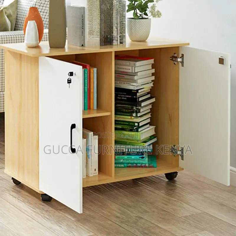 Cabinets:2-Wide Office Storage Cabinets With 4 Legs