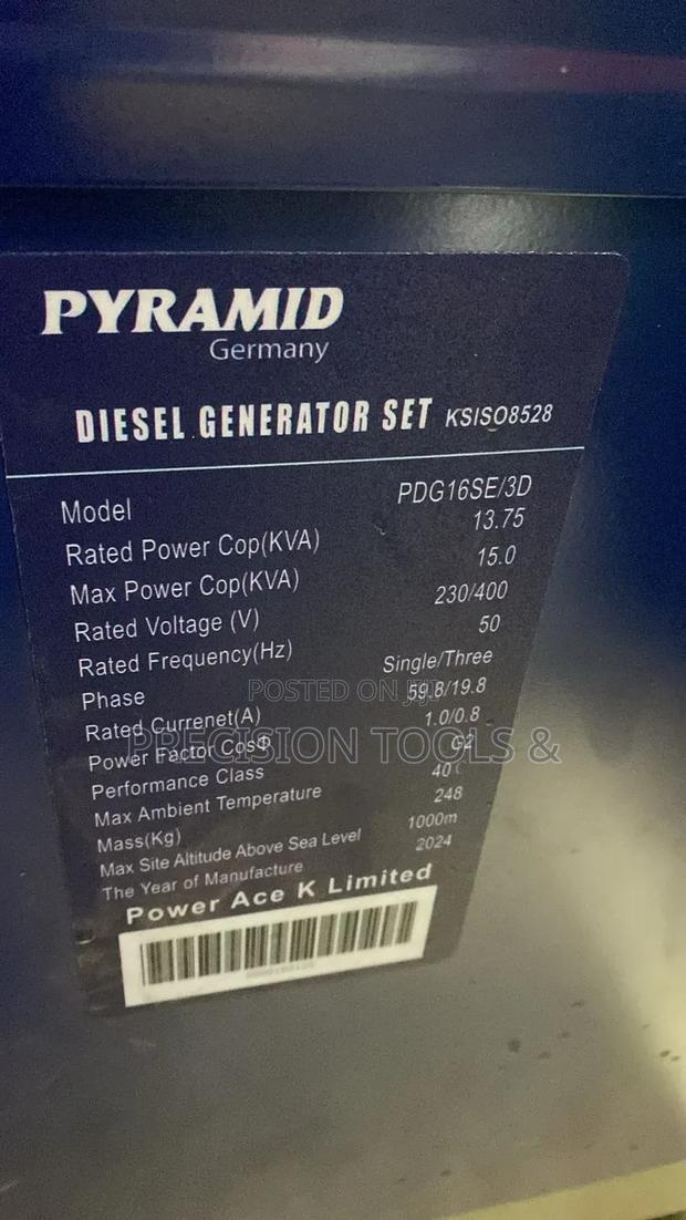 15kva Pyramid Generator - thumbnail 2