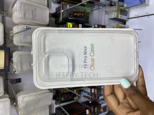 Tauri Crystal Clear Back Cover Case for iPhone 15 Pro Max - main view