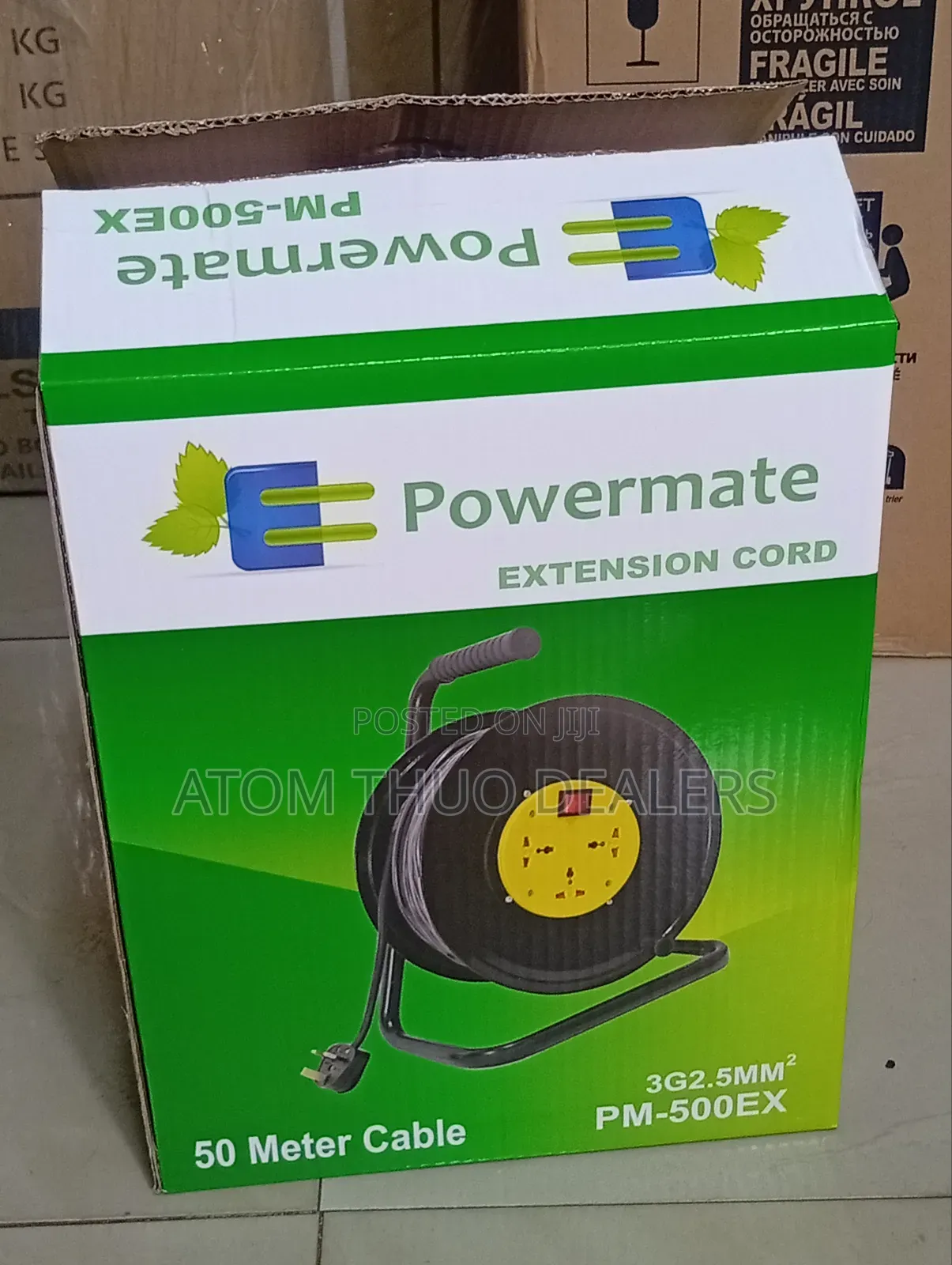 Power Mate Extension Cord 50m Cable Pm-500ex