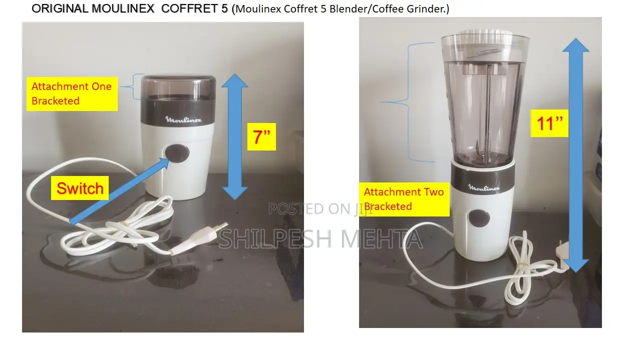 Coffee Blender Grinder (Moulinex Original)France