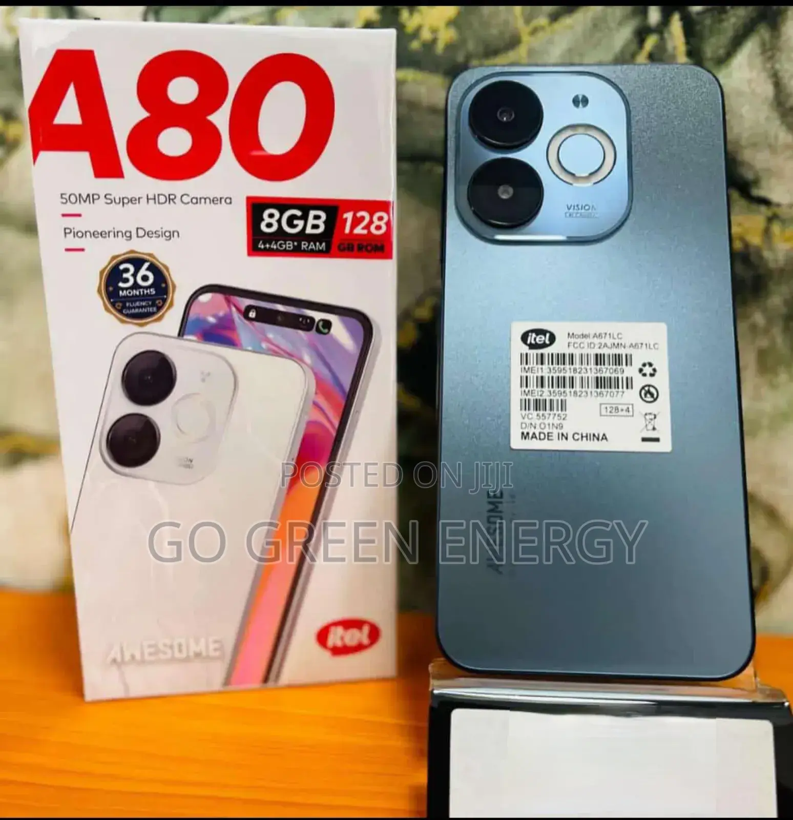 New Itel A80 128 GB Gray