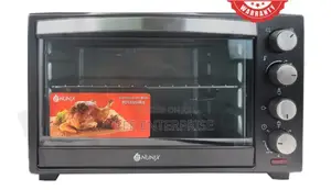 4 Knob Settings 40 Litres Electric Rotisserie Oven Nunix
