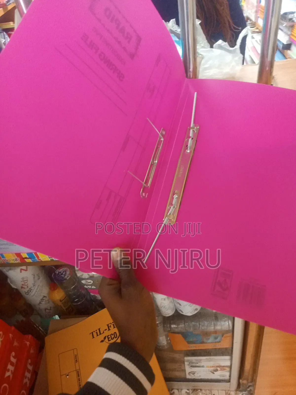 Rapid Executive PVC Spring File.