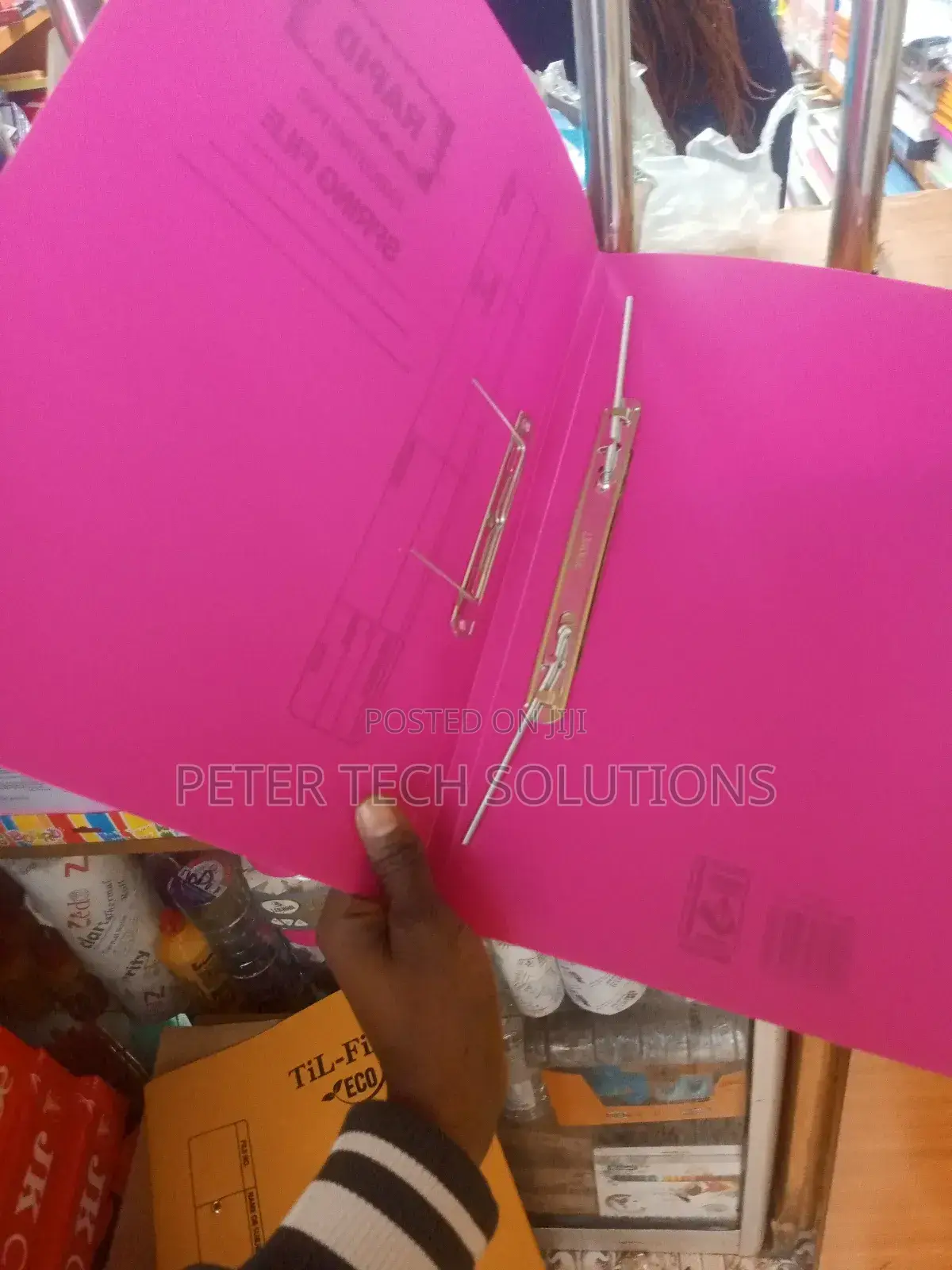Rapid Executive PVC Spring File.