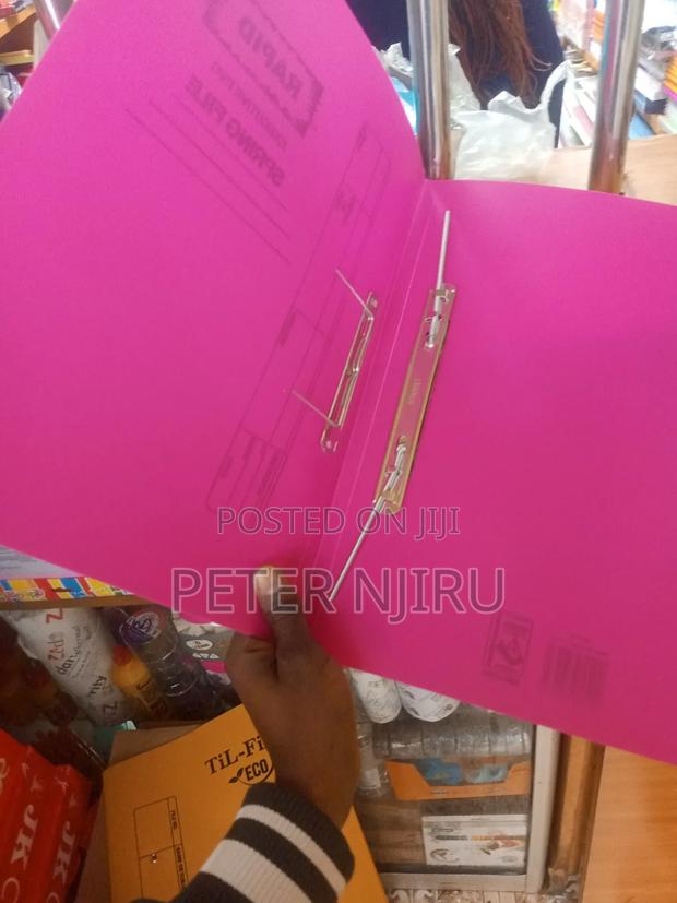 Rapid Executive PVC Spring File. - thumbnail 2