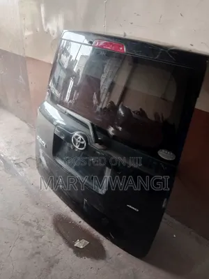 Ex Japan Sienta 2012 Boot/Tailgate