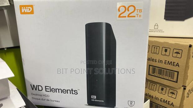 Wd 22tb Element Desktop Usb 3.0 External Harddrive 22tb Wd - main view