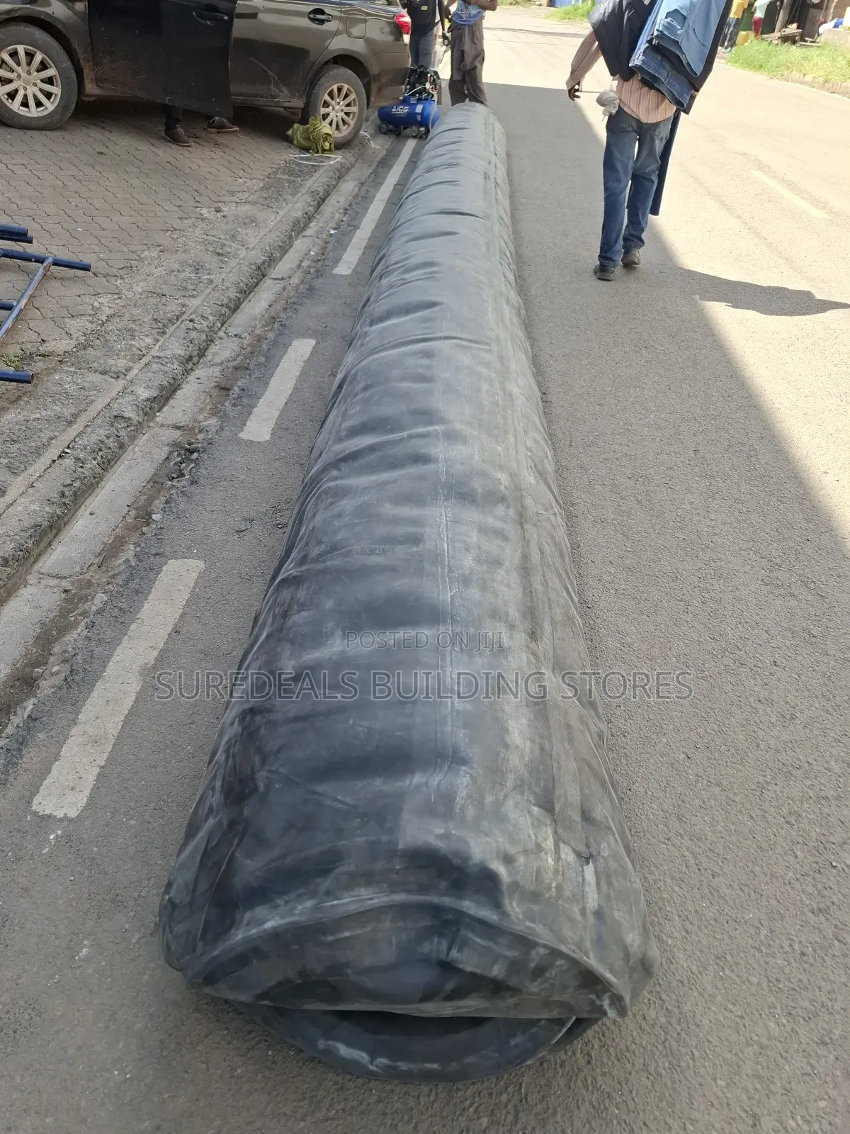 300mm*12mtrs Inflatable Rubber Culvert Balloon.