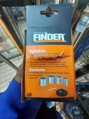 Finder 6-piece Carbide Holesaw Set,