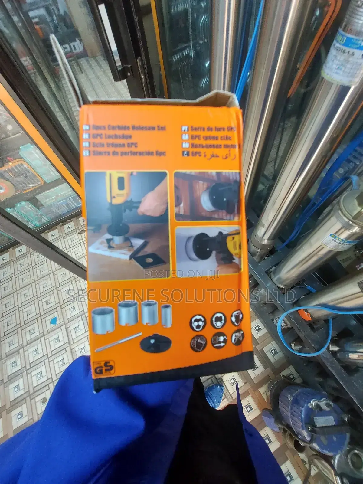 Finder 6-piece Carbide Holesaw Set,