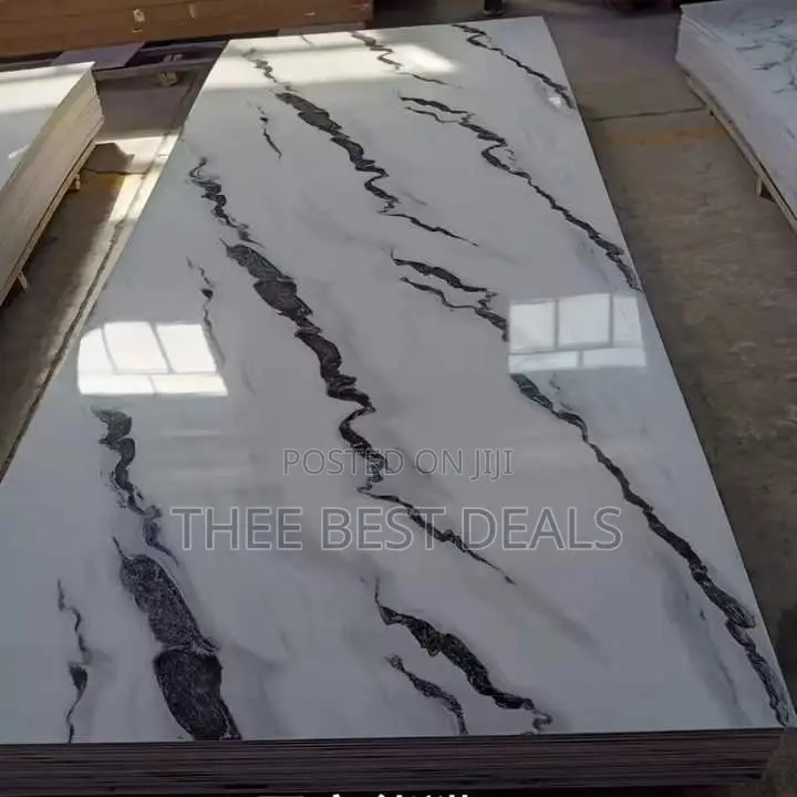 Wall Decor PVC Marble Sheets Panels
