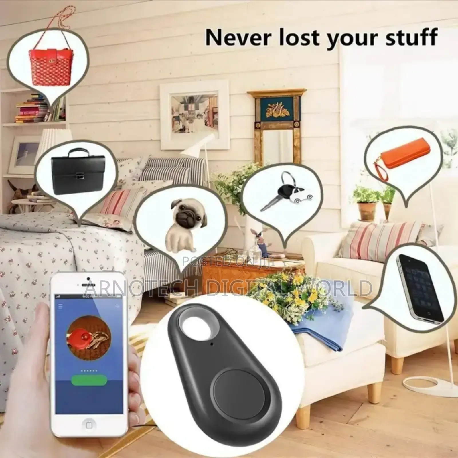 Two Way Anti Lost Bluetooth Gps Tracker