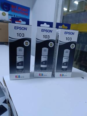 Epson 103 Ink Black Original 103 Black 65ml - main view