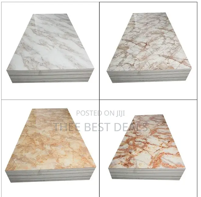 Interior Decor PVC Wall Marble Sheets