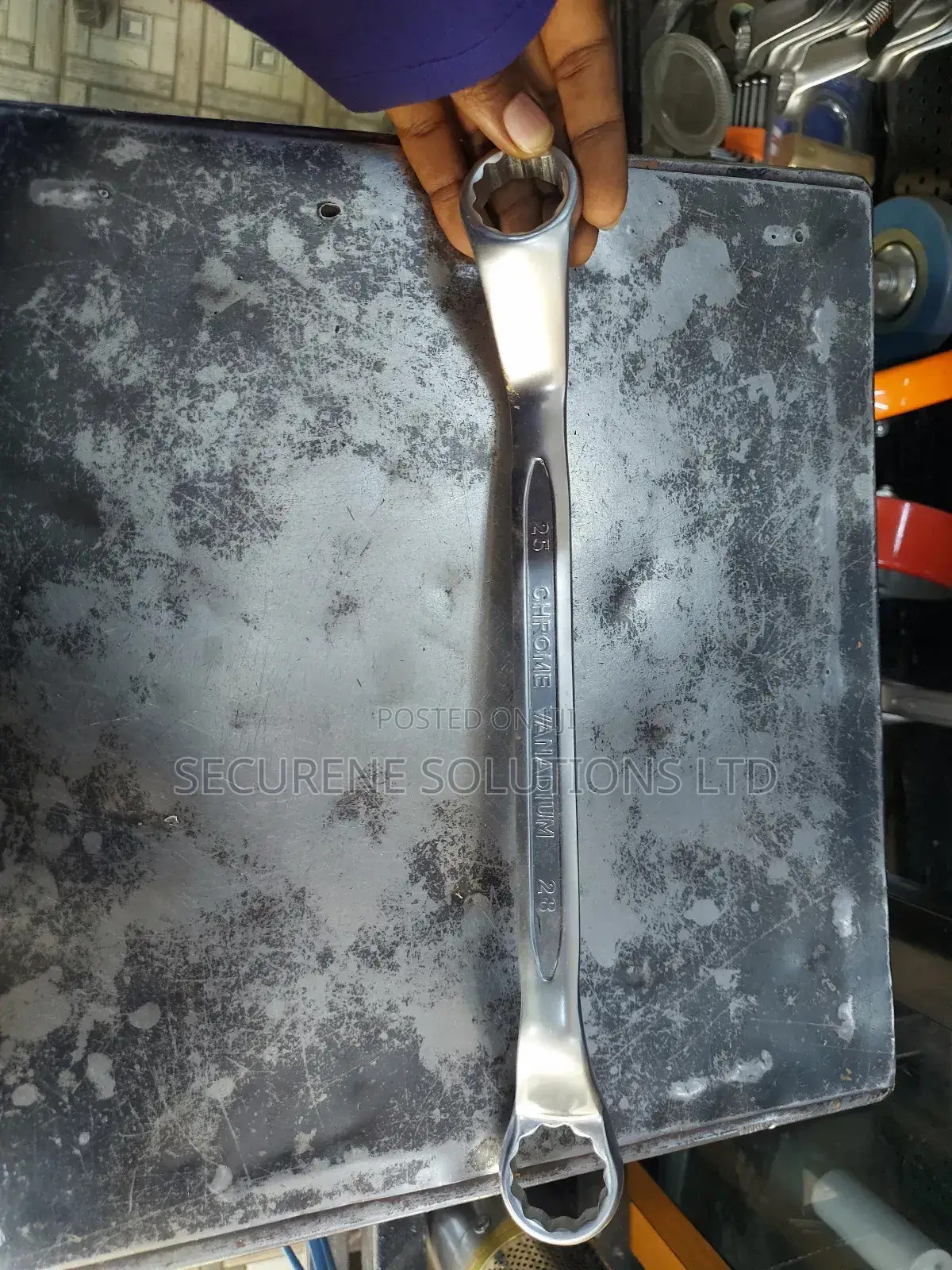 25mm 12-Point Double Box End Wrench