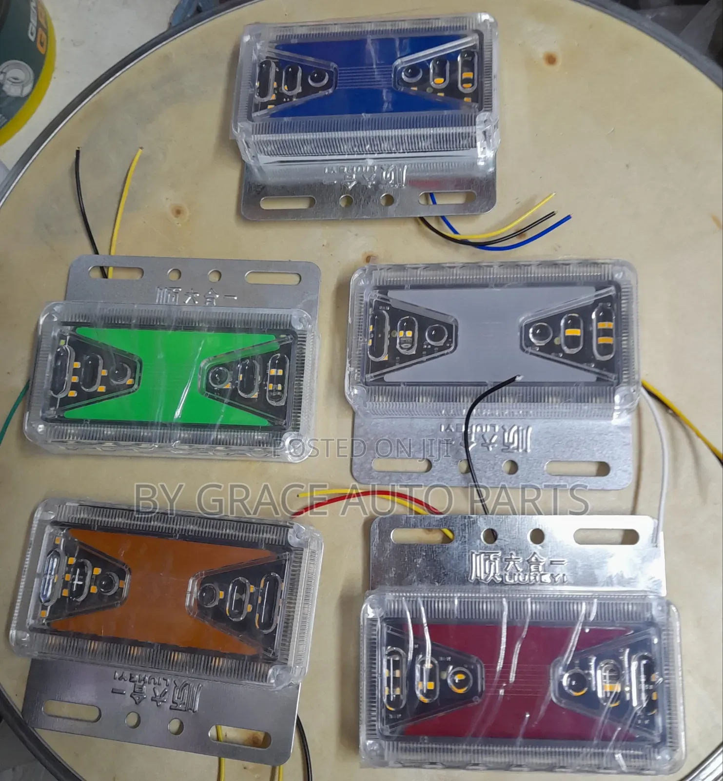 Double Colour Led Lights for Lorries and Buses
