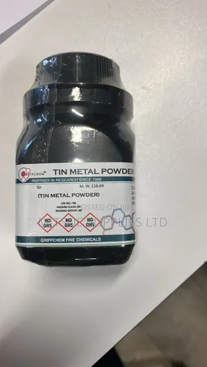 Tin Metal Powder Ar 100g For Lab And General Use