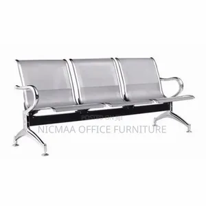 Sturdy 3-Link Waiting Bench