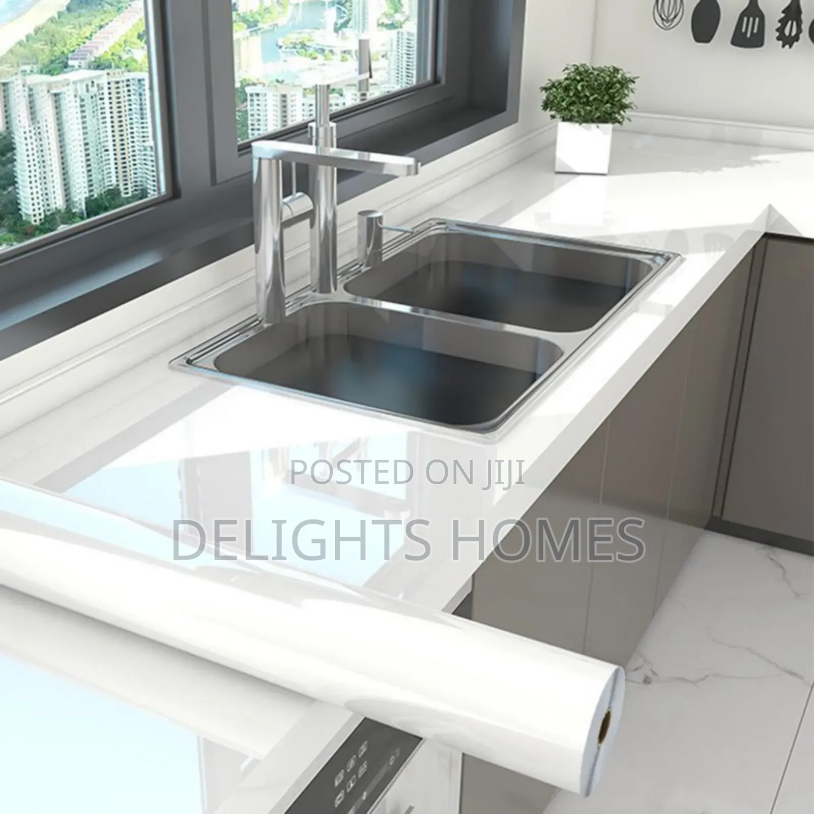 Self Adhesive Marble Contact Paper-Bh