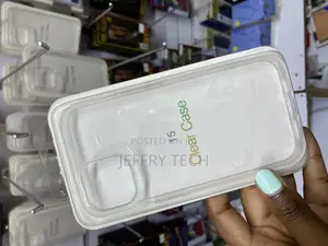Mkeke for iPhone 15 Not Yellowing Clear Crystal Case