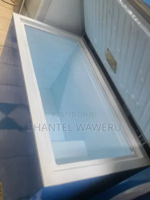 Blue Deep Freezer