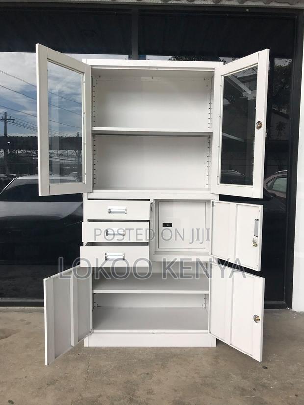 Office Cabinet: Document Storage Cabinet With Security Safe - thumbnail 2
