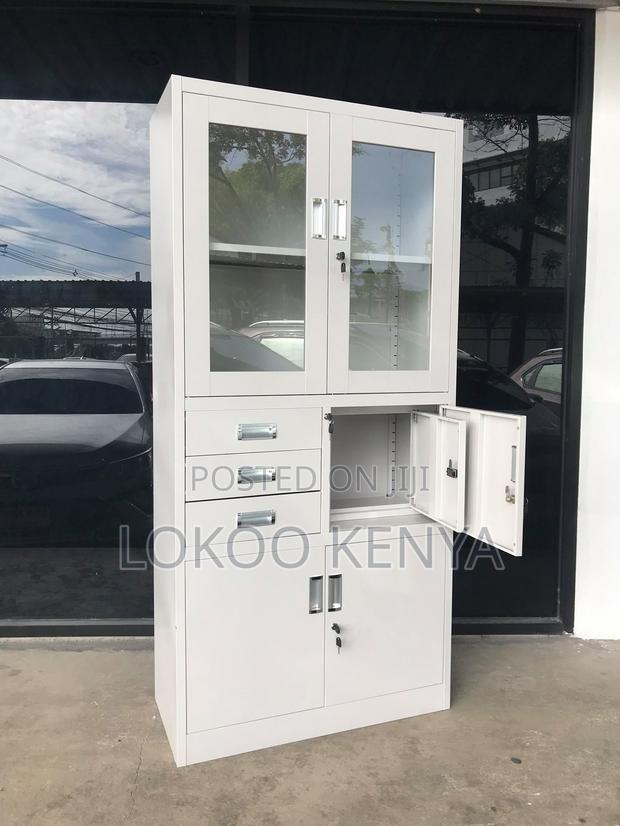 Office Cabinet: Document Storage Cabinet With Security Safe - thumbnail 3