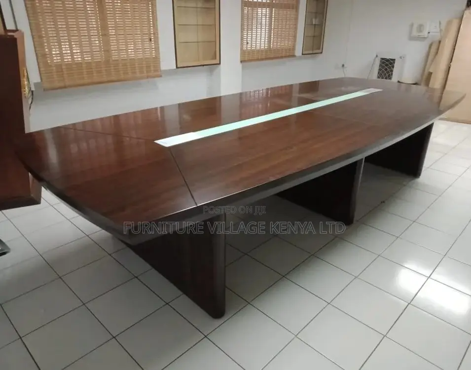 Office Table:3-Meters Executive Teak Conference Office Table