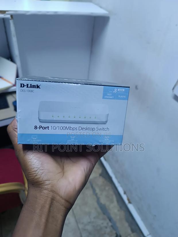 D-link Des1008c 8port Unmanaged Switch / D-link 8port Switch - thumbnail 4