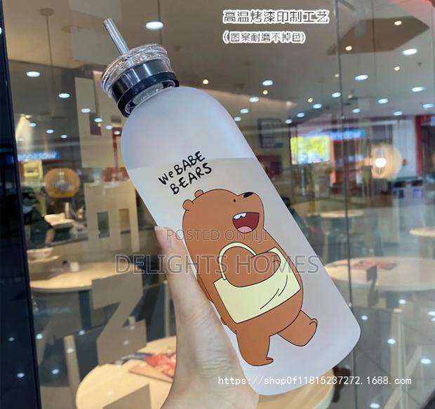 Frosted Water Bottle_bh