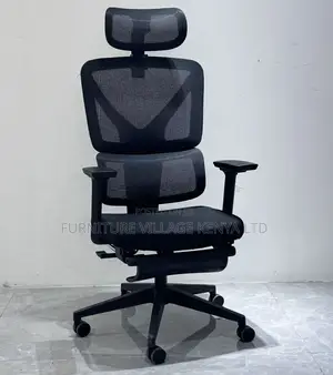 Office Chair: High-Back Premium Home Office Manager Chair