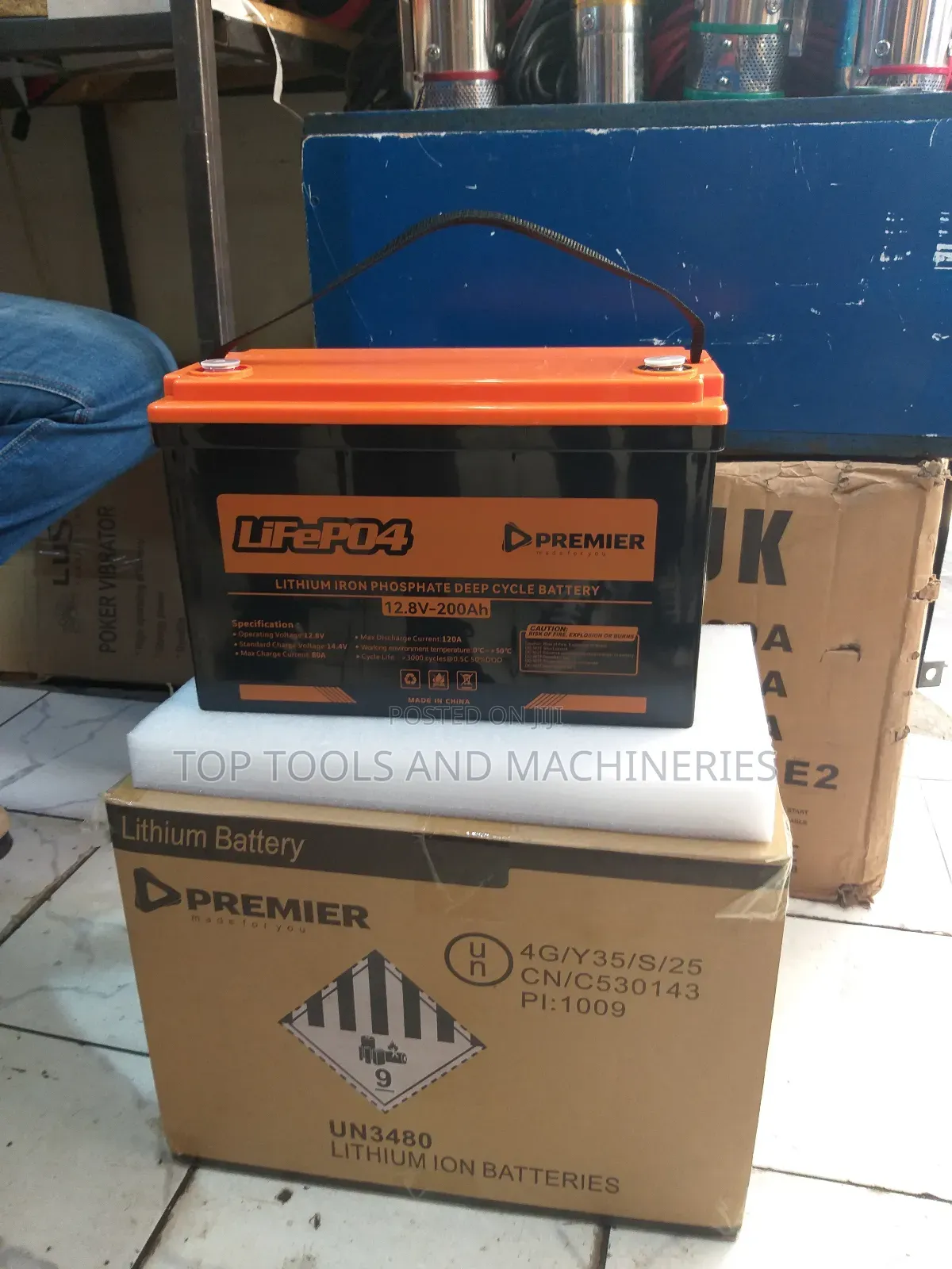 Lithium Ion 12.8v 200ah Premier Battery