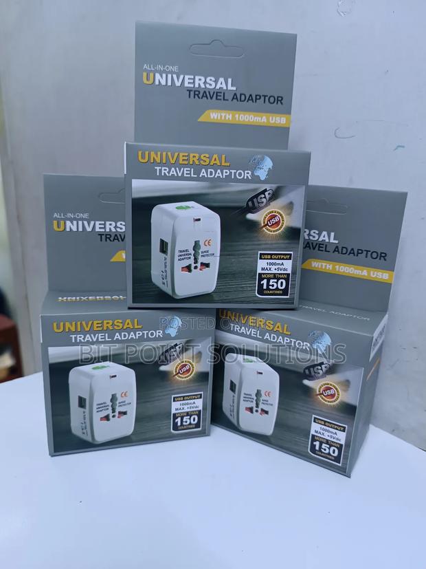 Universal Travel Adapters All In One With Usb Port / Adaptor