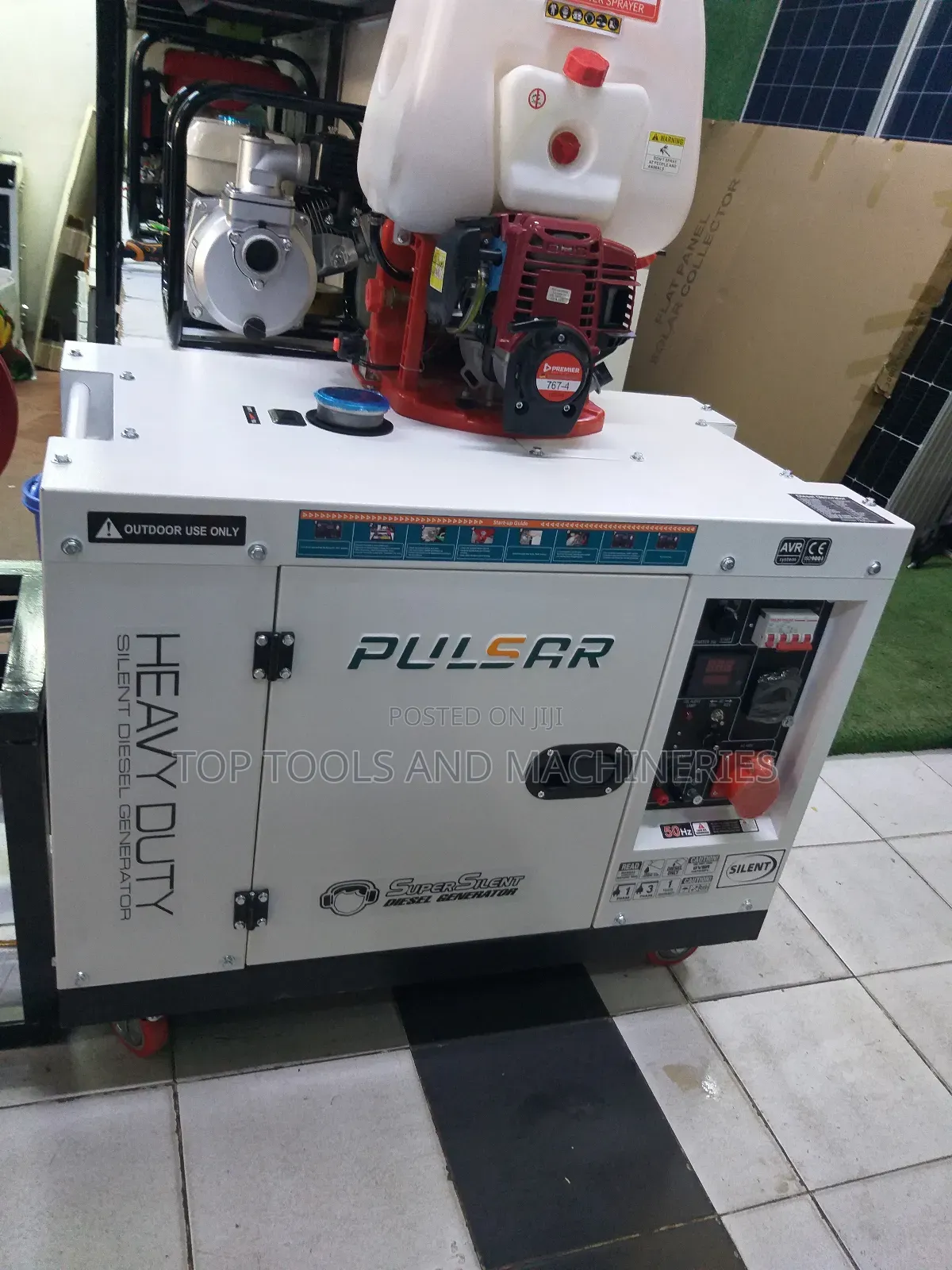 Pulsar 15kva Both 3/1phase Silent Diesel Generator With Ats