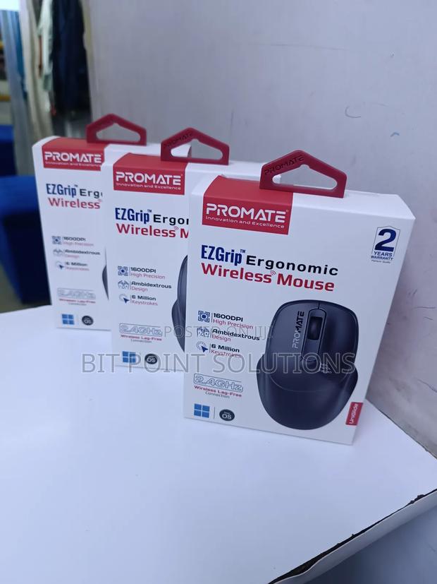 Promate Uniglide Wireless Mouse Ergonomic (Promate Mouse) - thumbnail 3