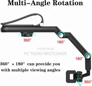Doubfivsy Car Phone Holder + Usb Cable, 360° Multifunctiona