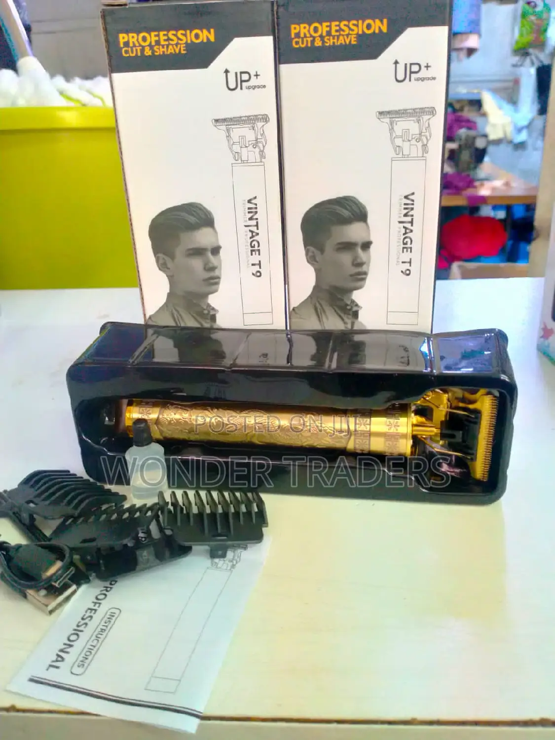 Professional Hair Trimmer , T Blade Hair Clippers