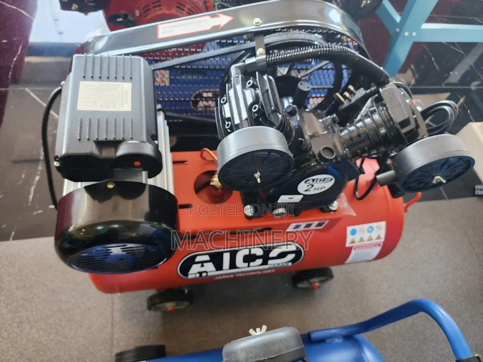 50l Air Compressor With Two Pistons