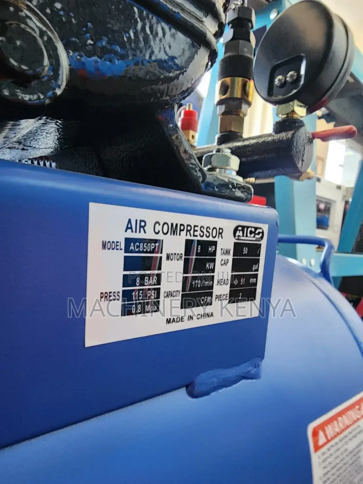 50l Aico Petrol Powered Air Compressor