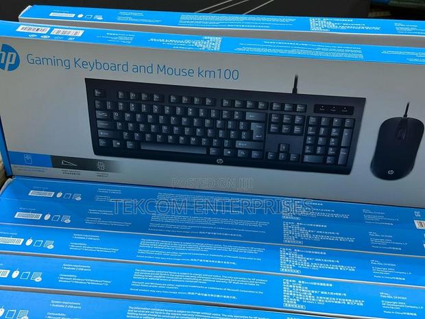 Hp Km100 Wired Gaming Keyboard||Hp Km100 Wired Gaming - main view