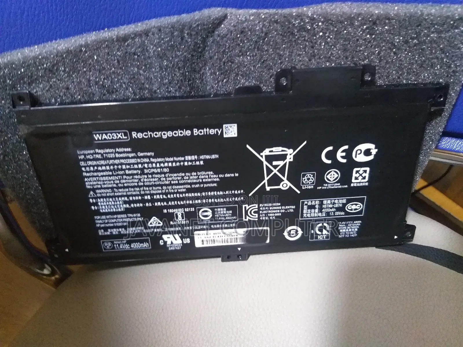 Hp Pavillion 14-Ba (Wa03xl) Original Battery