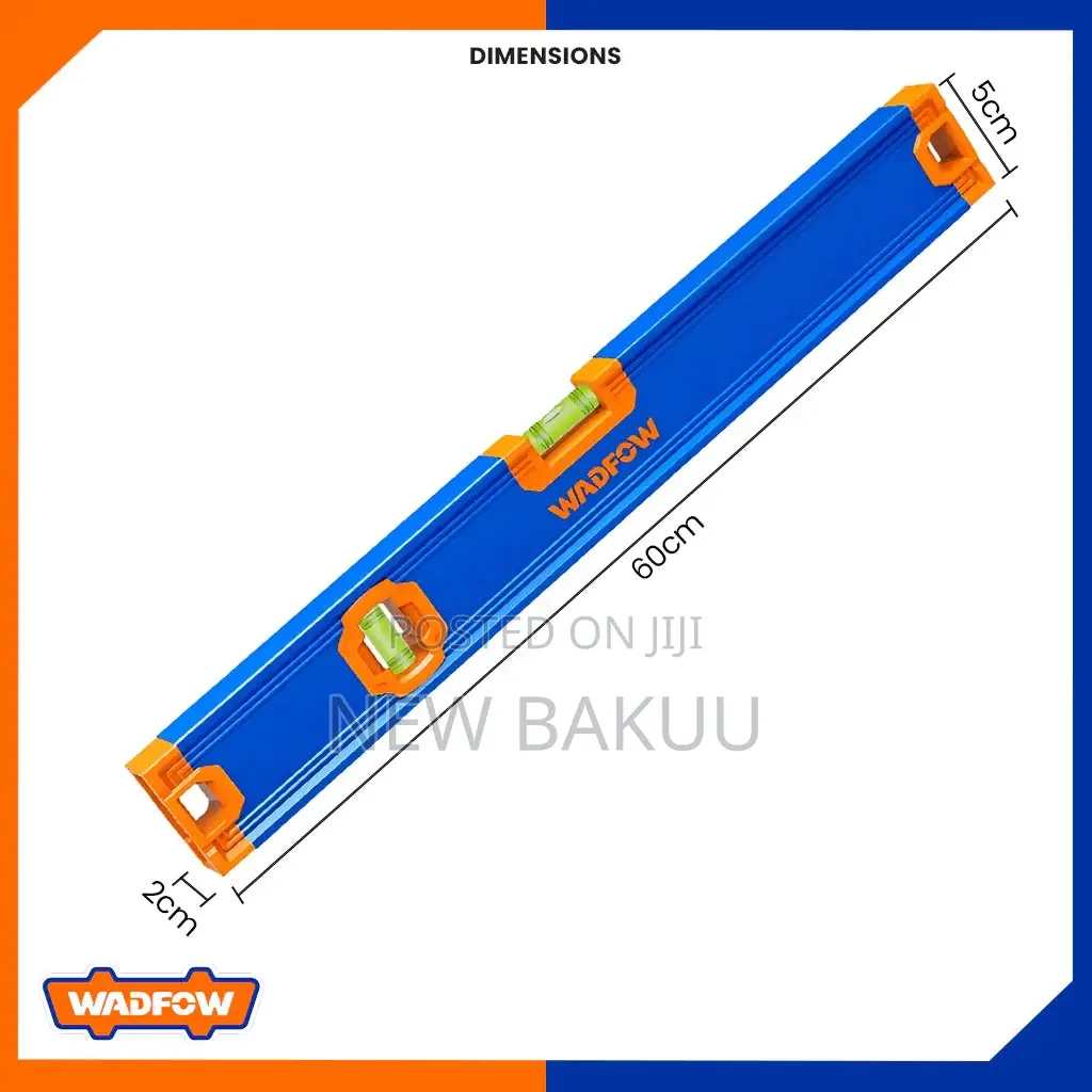 Wadfow Spirit Level 60 Cm - Wsl2g60
