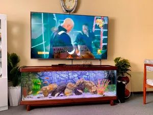 Mvule Wood Tv Stand Aquarium