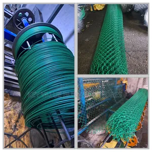 14guage 80*80 7ft PVC Coated Chainlink