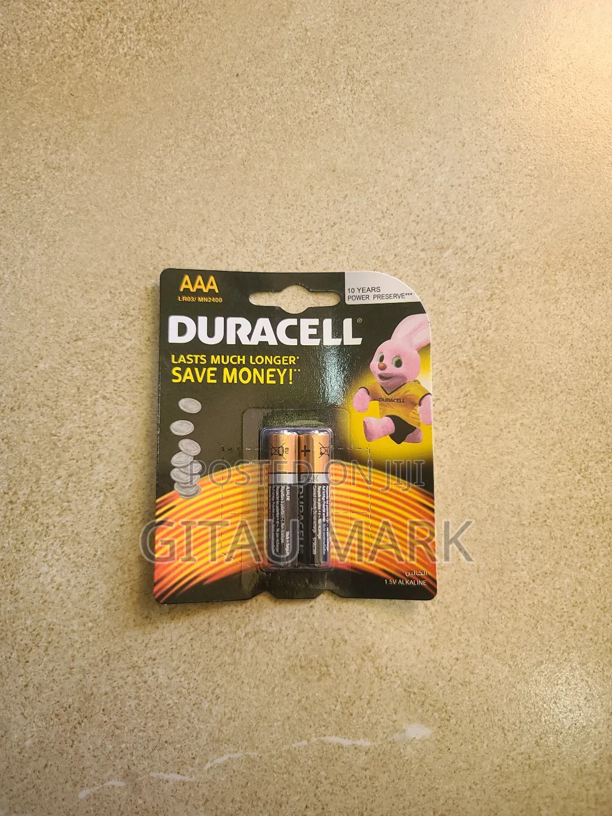 Duracell 2 Aaa Battery 1.5v